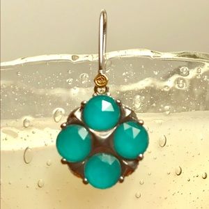 Tacori 18K925 Green Onyx Earrings